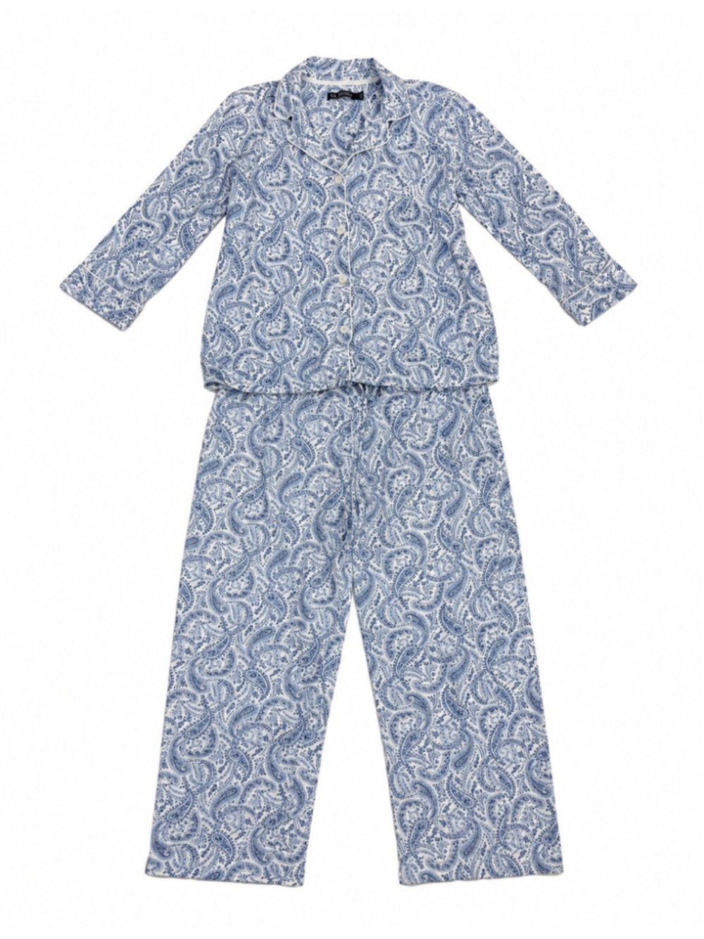 Lauren Ralph Lauren Women’s L Paisley Pajama Cotton Rayon Lounge Sleepwear